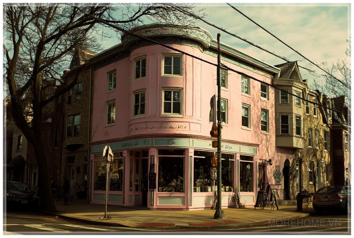 Cửa hàng vinyl và bia thủ công đầy cuốn hút trong phong cách Wes Anderson...