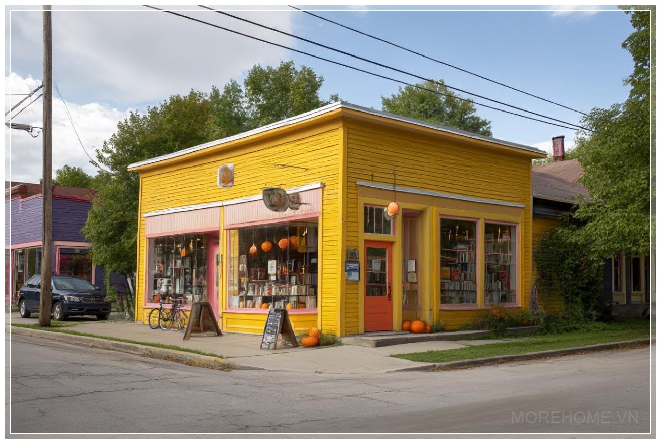 Cửa hàng vinyl và bia thủ công đầy cuốn hút trong phong cách Wes Anderson...